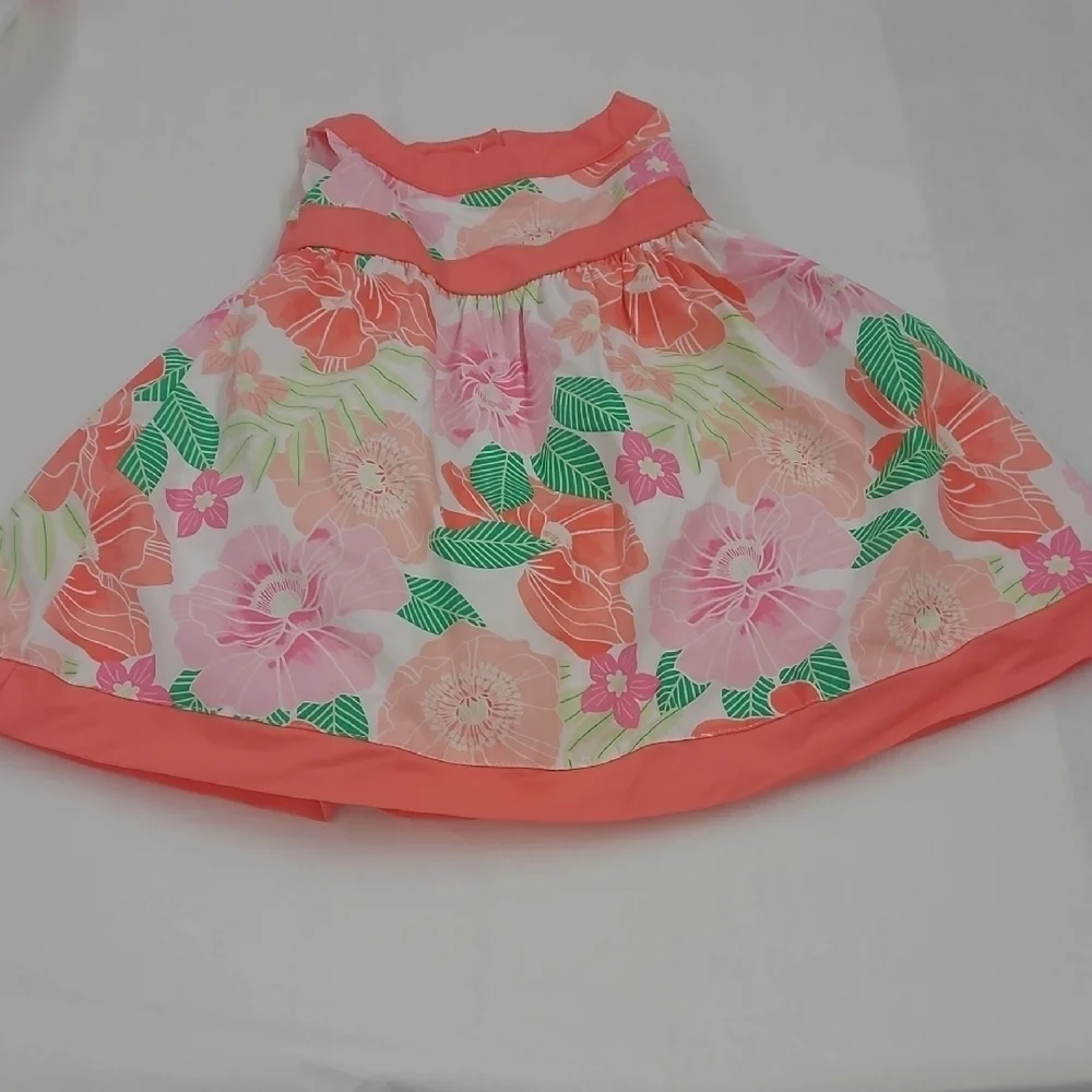 Gymboree Floral and Striped Baby Dress Lot Size 12-18 Months